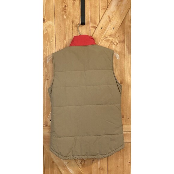 KAVU Chilliwack Vest Men’s Small Waxed Synthetic Retro Colorblock Puffer - Picture 2 of 11